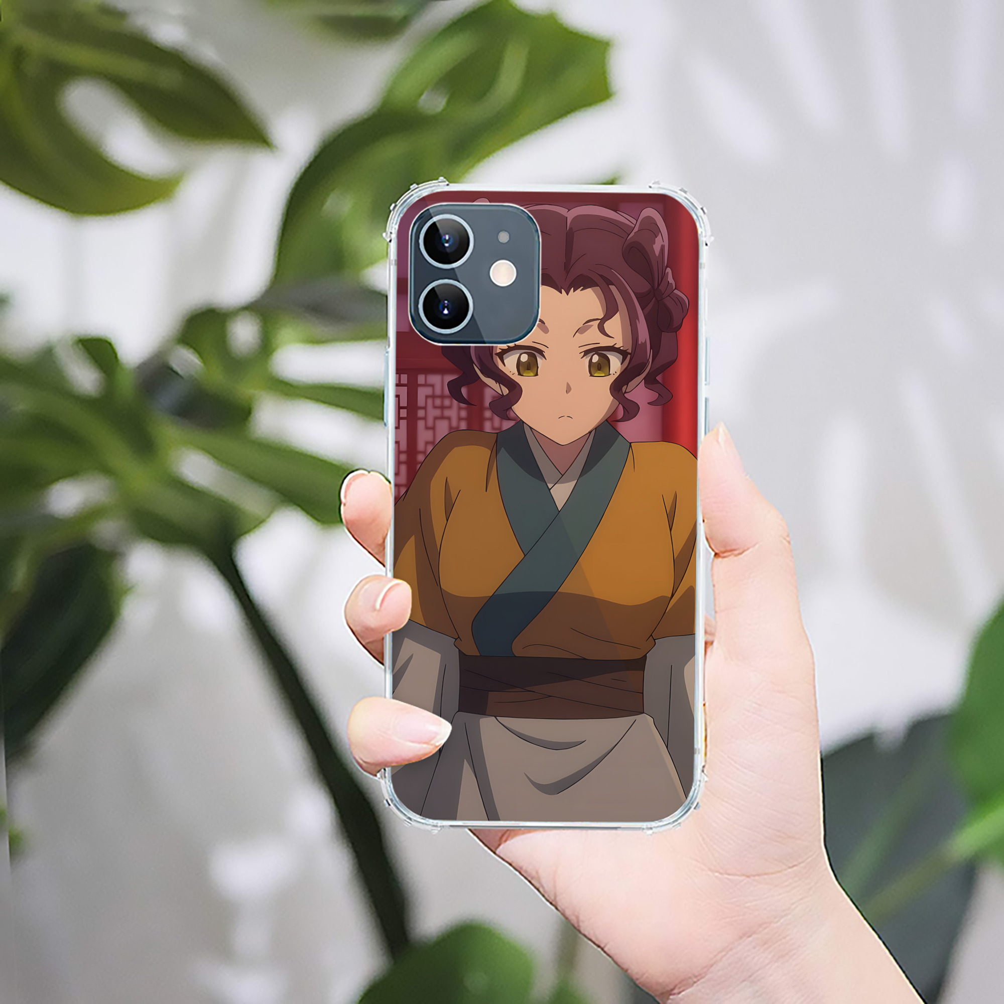 （画像用） 薬屋のひとりごと The Apothecary Diaries 【iPhone 12シリーズ対応】透明スマホケース（クリアソフトケース）